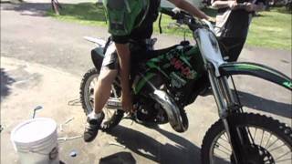preview picture of video 'Kawasaki kx125'