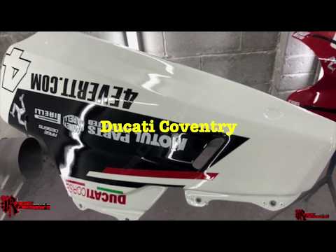 Ducati 1098s Bodywork Paint Process -  4everTT  -  Rage Designs