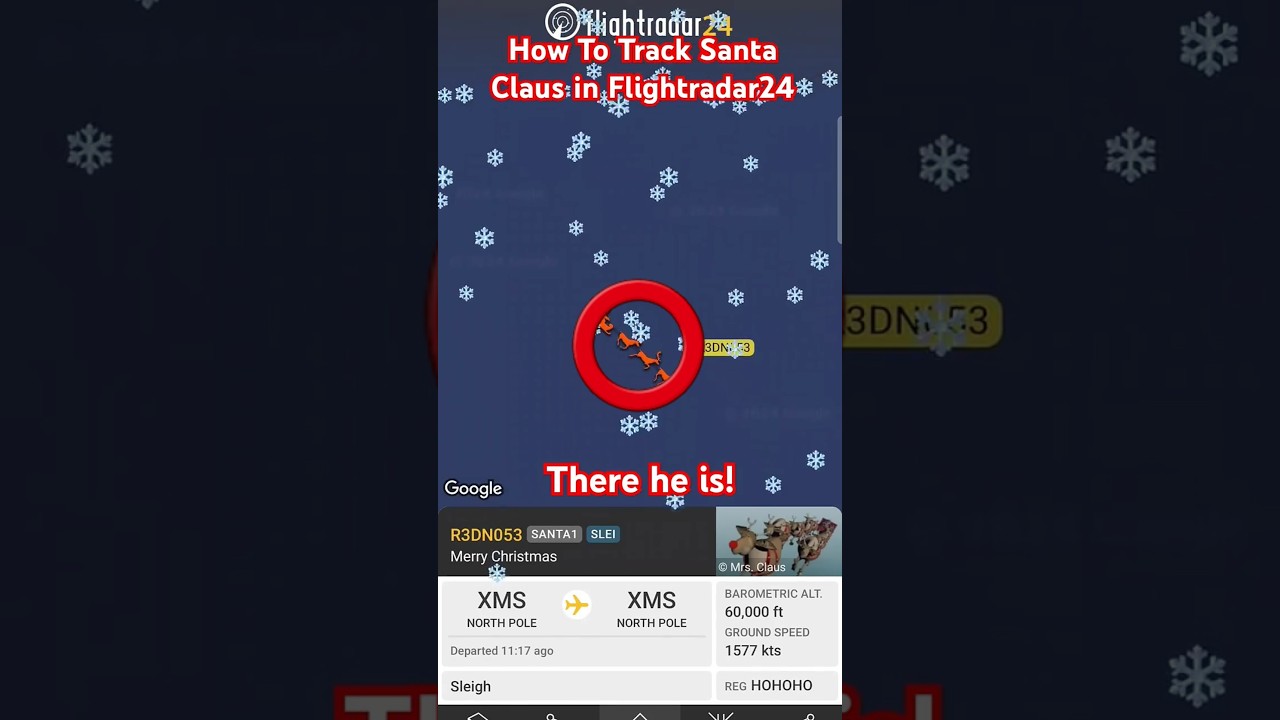 How To Track Santa Claus in Flightradar24