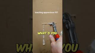 Plumber Apprentice Prank #shorts