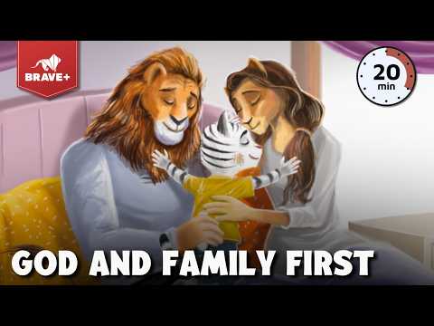 Build Their Character at Bedtime | 20 Minutes of Brave Christian Stories (Kirk Cameron Reads) - Kingdom Kids Zone, Shows - BRAVE +