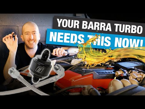 🛢️Barra Turbo Oil Feed Line - Every Ford Falcon XR6 Turbo Needs This RIGHT NOW! Goleby's Parts
