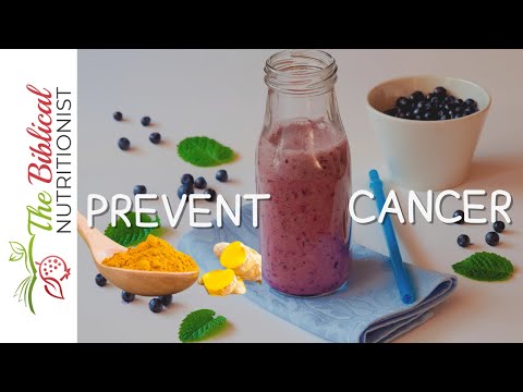Turmeric Smoothie Recipe To Help Prevent Cancer