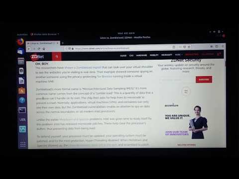 Zombieload | Linux vs Zombieload