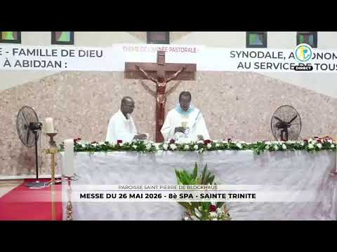 Messe de 6h15 du 26 mai 2026 en direct de la paroisse Saint Pierre de Blokhaus