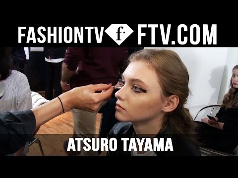 Atsuro Tayama Spring 2016 Makeup Paris Fashion Week | PFW | FTV.com