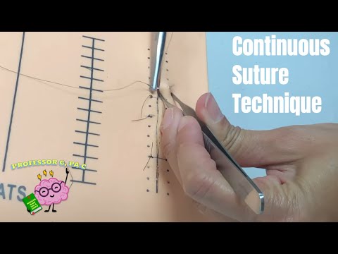 Continuous Suture Technique for Beginners