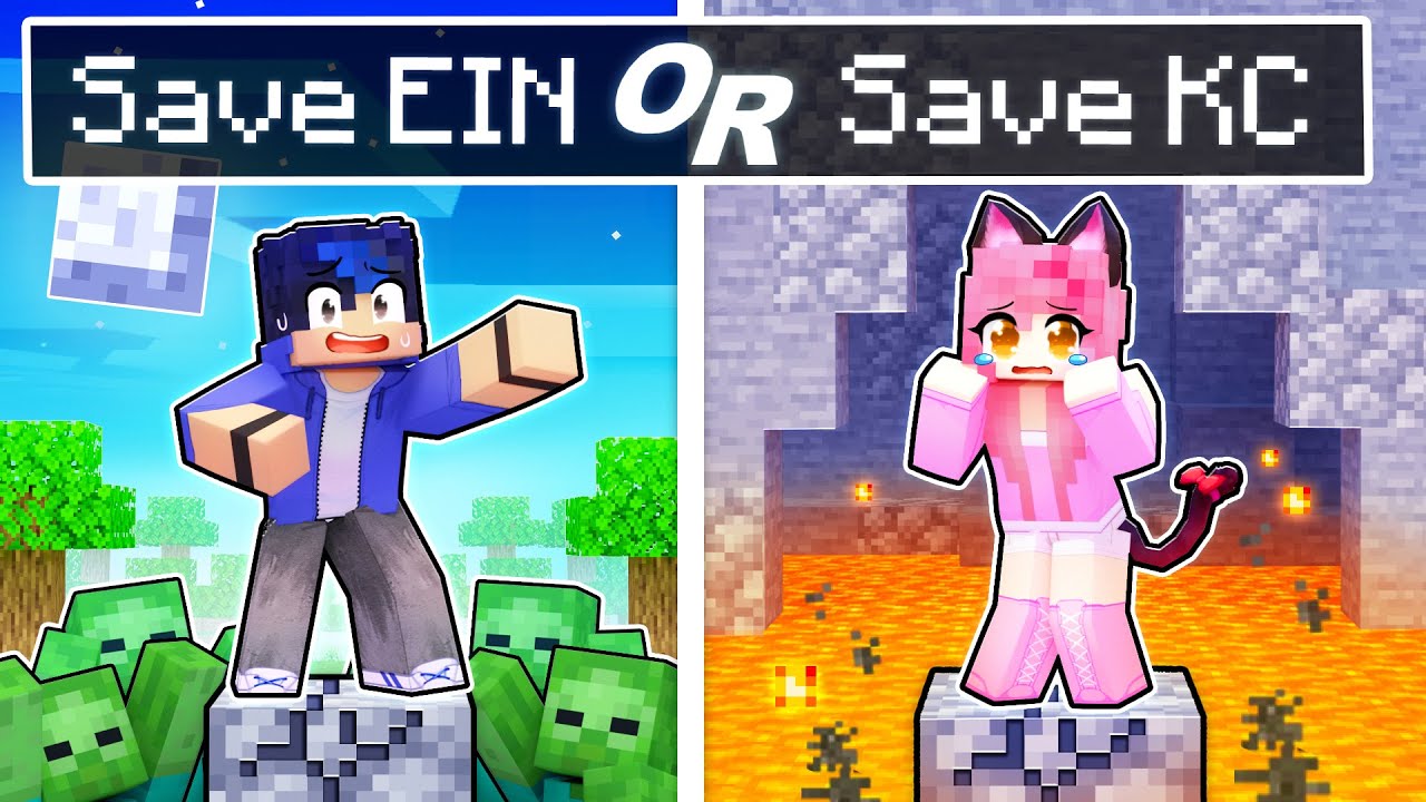 Which FRIEND Will Aphmau SAVE In Minecraft?