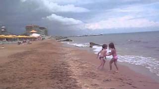 preview picture of video 'Kodak C195 audio/video test Black Sea Beach in Feodosia, Ukraine'