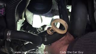 Chevy Equinox Crank Position Sensor location 2.4 engine p0017