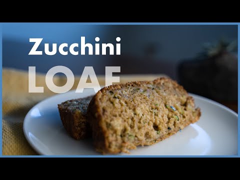 Making Zucchini Bread - Soft & Delicious (No Music)