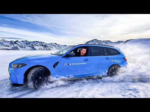 DRIFTEN auf dem GLETSCHER! - Der Selbstversuch mit Brian | Mattin