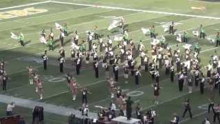 Father & Son perform in UAB Marching Band  Homecoming 2014