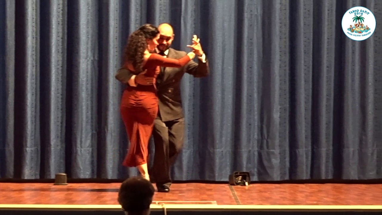 Santiago Castro Francesca Del Buono - NUOVA ACCADEMIA ROMANA DEL TANGO - Tango Oasis 2018