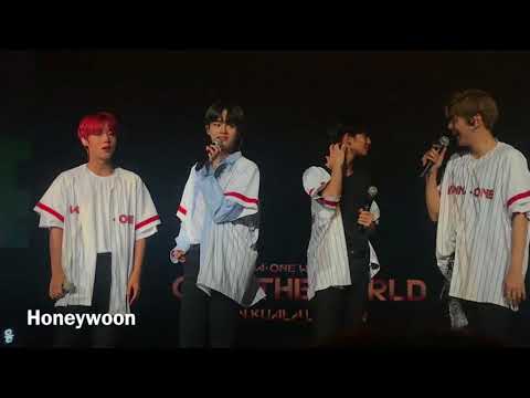 180721 - Wanna One in MY - talk - Winkdeep winkhwi ongwink - AllWINK in Malaysia - Kuala Lumpur
