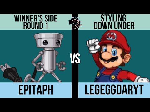 Styling Down Under Winner's: Epitaph (Chibi) vs. LegeggdaryT (Mario) - SSF2 Tournament
