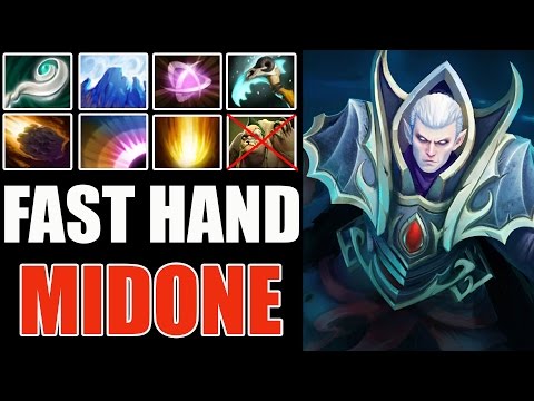 FAST HAND INVOKER MADE 19 KILLS in RANKED By MidOne 9k MMR - Dota 2