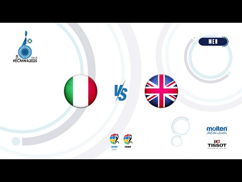 European Championship 2025 | Men | Italy vs Great Britain