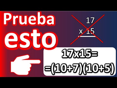 Otra forma de multiplicar números enteros
