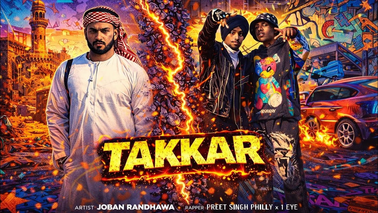 Takkar Lyrics | Preet Singh Philly, 1Eye