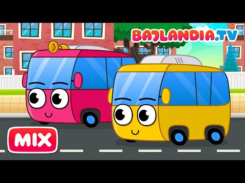 Koła autobusu - piosenki dla dzieci bajlandia.tv - ZESTAW piosenek