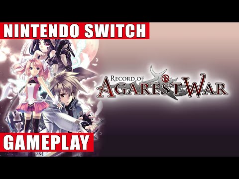 Record of Agarest War Nintendo Switch Gameplay