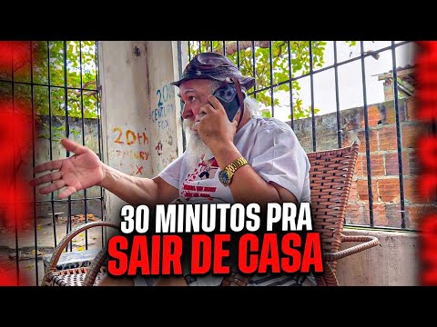 LUIZ DO SOM TEM 30 MINUTOS PRA SAIR DE CASA 😱😱😱 | LUIZ DO SOM 