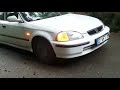 Civic Ies Lastik Yakma