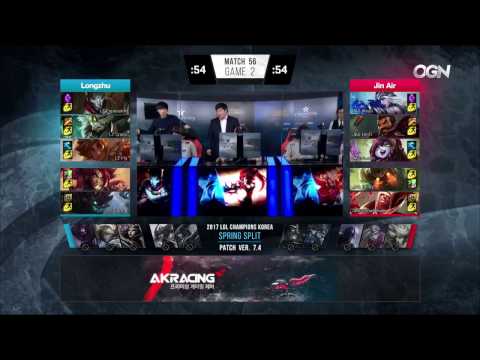 JAG vs LZ || Highlights Game 2 || LCK Spring 2017 W7D3 || 09/03/17