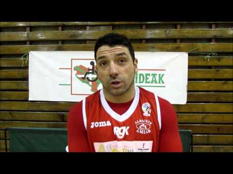 Roberto Mena. Bidaideak Bilbao BSR vs AMIAB Albacete.