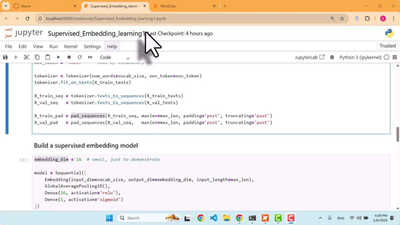 Session 8 — Supervised Text Classification + Word2Vec