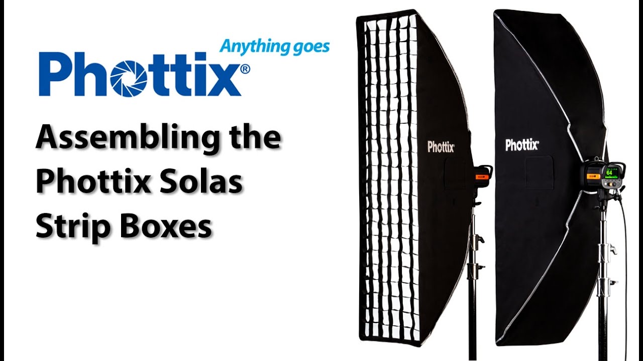 Phottix Boîte à lumière Solas Strip 35 x 140 cm