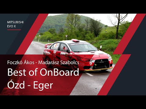 Ózd - Eger Rally 2021 - Foczkó Ákos - Madarász Szabolcs Mitsubishi EVO X