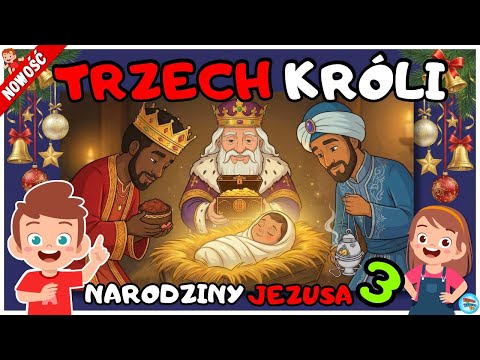 ⭐👑 Karolek i TRZECH KRÓLI – Narodziny Jezusa cz.3 | Boże Narodzenie – Bajka dla Dzieci 🎁
