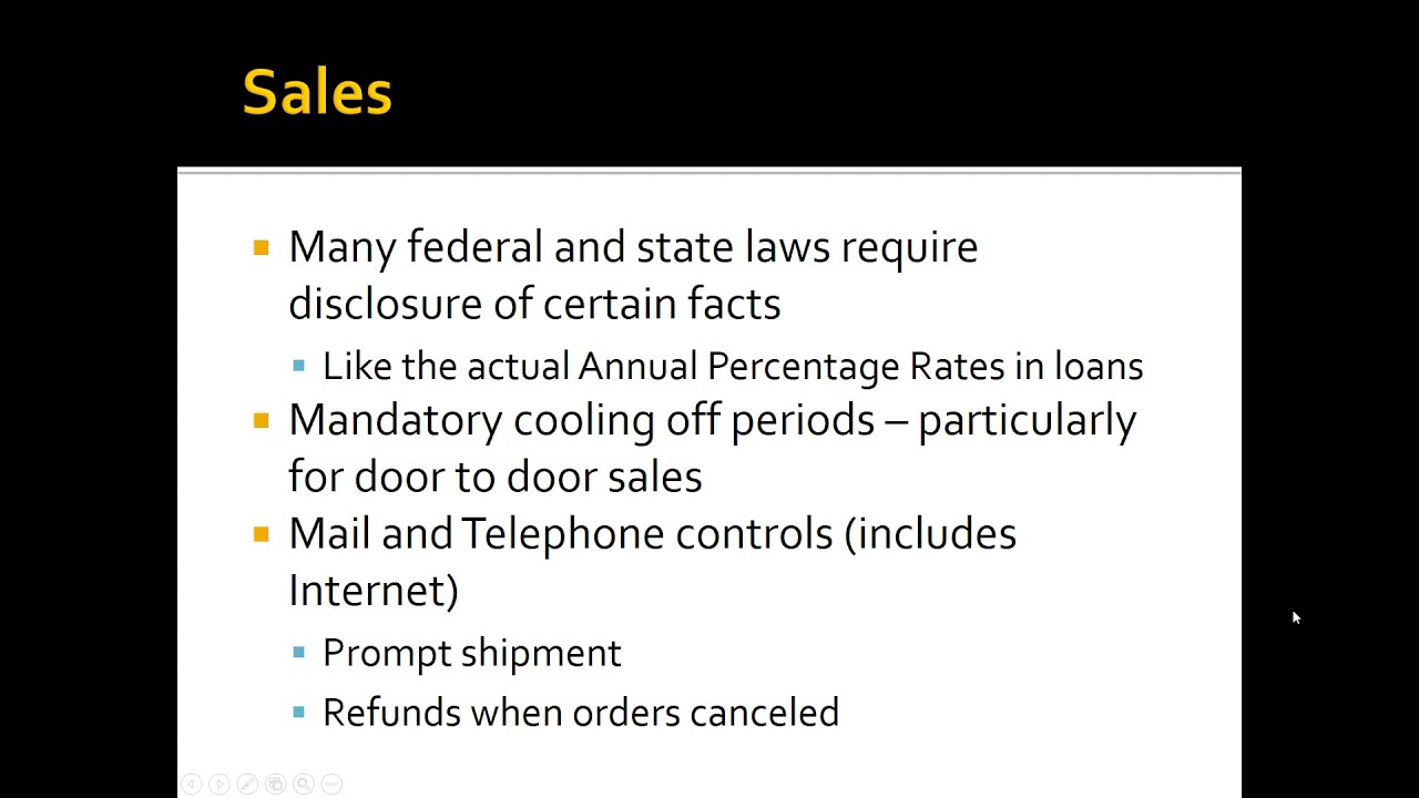 Chapter 44   Consumer Law