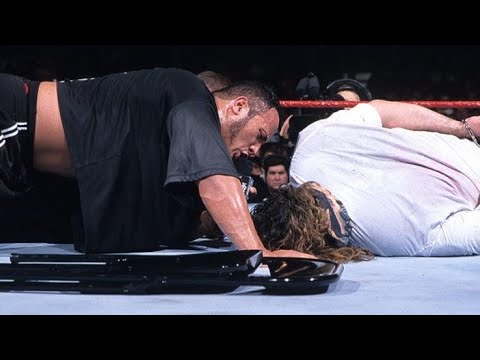 THE ROCK VS MANKIND I QUIT MATCH ROYAL RUMBLE 1999 FULL MATCH