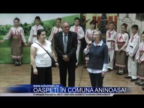 Oaspeți în comuna Aninoasa! (Columna TV)