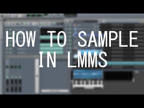 LMMS Sample Tutorial / How to make a sampled Beat in LMMS