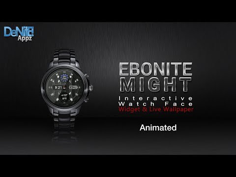 Ebonite Might HD Watch Face Video