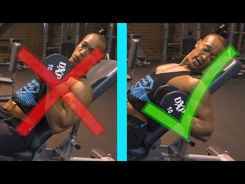 YouTube video about Elevate Your Arm Workout with the Incline Dumbbell Curl