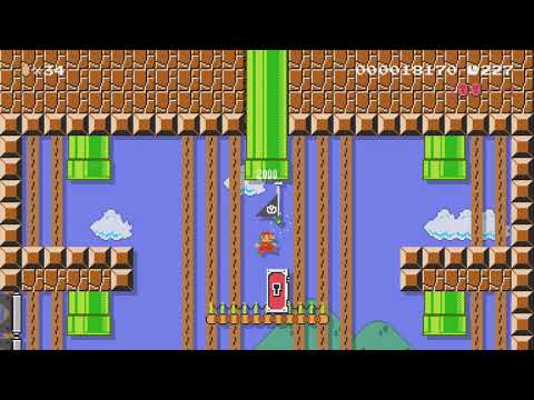 Mt. Dedede (Kirby's Dream Land) by Dln - Super Mario Maker 2 - No Commentary 1by