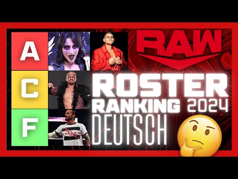 WWE RAW Superstars gerankt! Wer ist der BESTE und wer der SCHLECHTESTE? | WWE Tierlist 2024 Deutsch