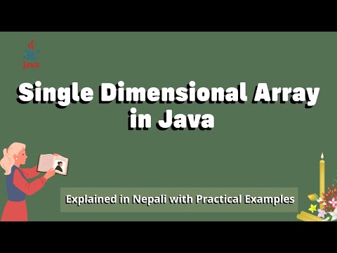 Single Dimensional Array In Java With Practical Example Explained In Nepali Advanced Java