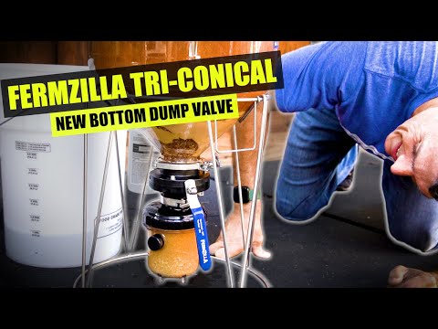 DROPPING TRUB on the NEW FERMZILLA TRI-CONICAL! | MoreBeer!