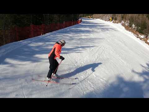 Itálie-Jochtal,Gitschberg 2024,Red Slope 4 Talabfahrt,From Top To Bottom