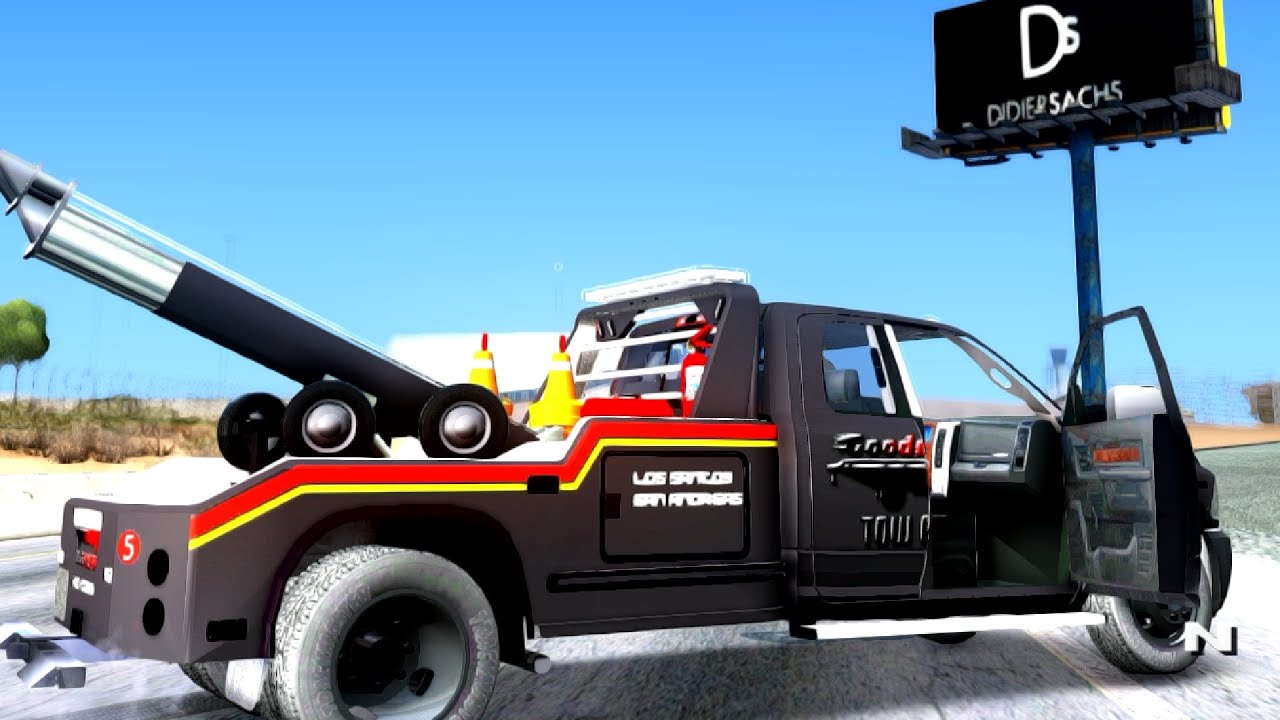 Dodge Ram Tow Truck Goodman Tow and Recovery GTA SA