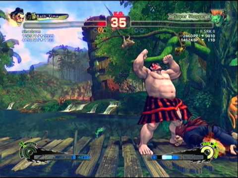 SSFIV AE 2012 - E.Honda vs Blanka (Xbox LIVE Ranked Match)