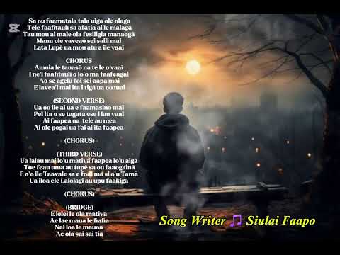 AMUIA LE TAUASO (OFFICIAL 🎵 🎶 BY SIULAI FAAPO) #FYP 