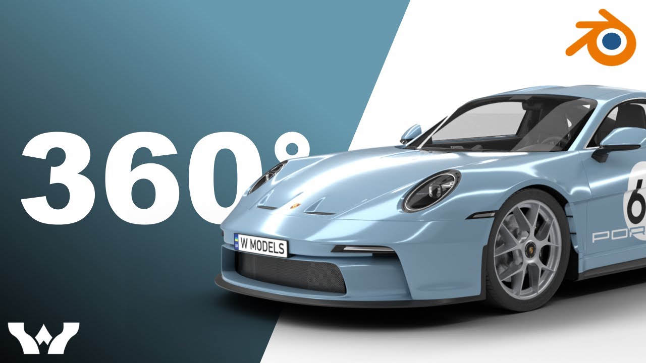 Porsche 911 S-T 2024 HQ 3D Model