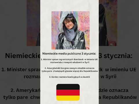 Niemieckie media publiczne 3 stycznia